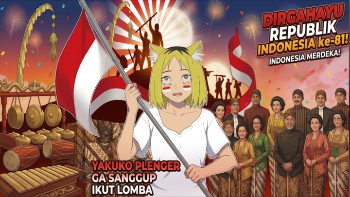 UDAH GA TAHAN? PENGEN CEPAT PULANG! EDISI KEMERDEKAAN INDONESIA| YAKUKO PLENGER MINTA PULANG