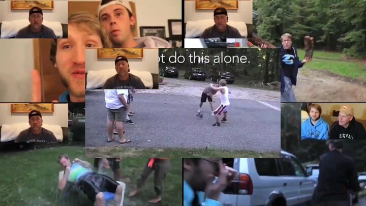 PSYCHO DAD WRECKS CAR BTS! Uncle Larry's Reaction