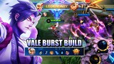 MY ONE HIT COMBO BUILD WITH VALE - MOBILE LEGENDS GAMEPLAY