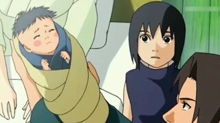 Itachi đã rất vui mừng khi biết mình sắp được làm anh trai! Sasuke hồi nhỏ dễ thương quá