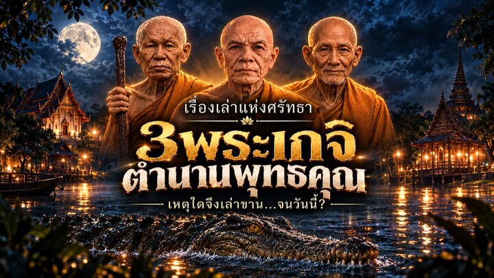 3 เกจิผู้ทรงญาณ! หลวงปู่ศุข หลวงพ่อแช่ม หลวงพ่อสด กับตำนานปาฏิหาริย์เหนือศรัทธา