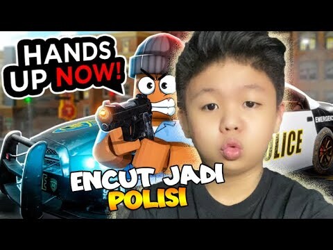 BOCIL BELAJAR JADI POLISI !! - Roblox Indonesia