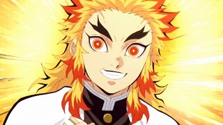Rengoku Kyojuro 9 bahasa sulih suara lima semut yang lezat.