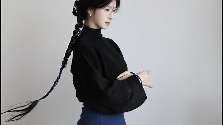 Hanfu three-pleat skirt - a fishtail skirt more suitable for Chinese girls