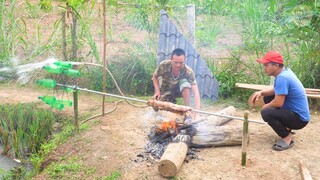 NƯỚNG THỊT BẰNG ĐỘNG CƠ NƯỚC | Nhịp Sống Tây Bắc