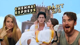 CHENNAI EXPRESS MOVIE REACTION Part 2/3!!! | Shah Rukh Khan | Deepika Padukone | Rohit Shetty