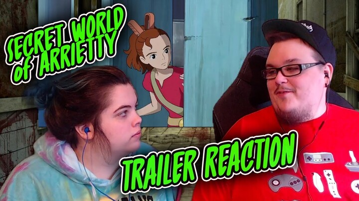 The Secret World of Arrietty Trailer REACTION!! 🔥