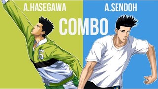 SLAM DUNK MOBILE - ADVANCED HASEGAWA + ADVANCED SENDOH COMBO