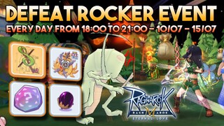 DEFEAT ROCKER EVENT IS UP NOW, DON'T MISS IT (SEA) - RAGNAROK MOBILE