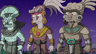 الإله المايا الذي اختفى بين عشية وضحاها يظهر فجأة، يدوس على المنازل ويقسم الأرض!