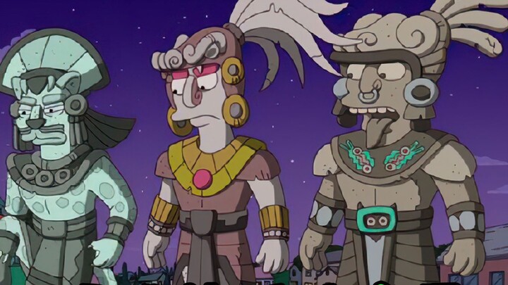 Dewa Maya yang menghilang dalam semalam tiba-tiba menyerang, menginjak-injak rumah dan membelah bumi