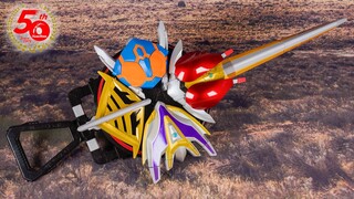 【快展示】DX 假面骑士电王 电假面剑 班列形态 4K画质