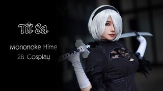 【Tử Sa】 Mononoke Hime 《2B Cosplay 》