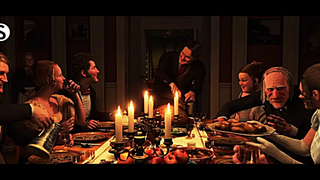 A Christmas Carol 2009 ฉากวันคริสต์มาส 2