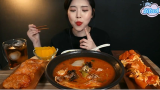 Lẩu tứ xuyên, trứng sốt cà, thịt heo chua ngọt kiểu Trung 2 #amthuc