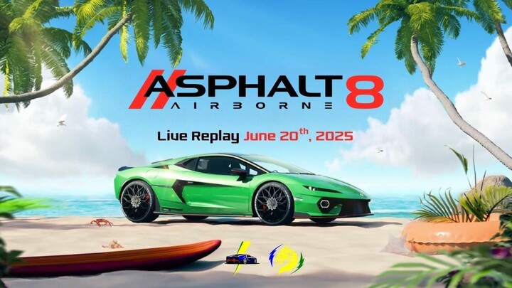 Update 74 Melon Run Event in Asphalt 8: Airborne | Gaming Live Replay | June 20th, 2025 (GMT+8)