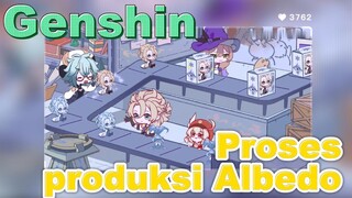 Proses produksi Albedo
