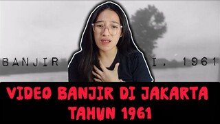 VIDEO BANJIR PADA TAHUN 1961 , YANG MENENGGELAMKAN RUMAH RUMAH WARGA !