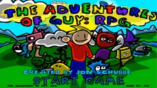 Old Flash Game: The Adventure of Guy - RPG