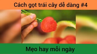 Cách gọt trái cây đơn giản p4
