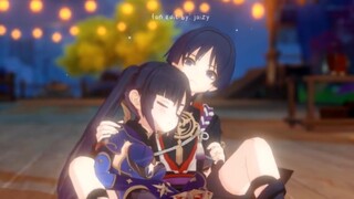 【原神/散莫/散兵×莫娜】莫娜喝醉的夜晚（Mona's drunken night）