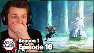 this show is BEAUTIFUL... | Demon Slayer Episode 16 REACTION (Letting Someone Else Go First)