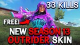 *NEW* Season 13 Outrider - Cyberline Skin Gameplay | Call of Duty: Mobile Battle Royale