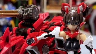 86toys Mechanical Beast เหมาะสำหรับเล่นกับโมเดลที่มีสัดส่วนต่างๆ กัน ฉันใช้กับสาวหุ่นยนต์และมันเหมาะ