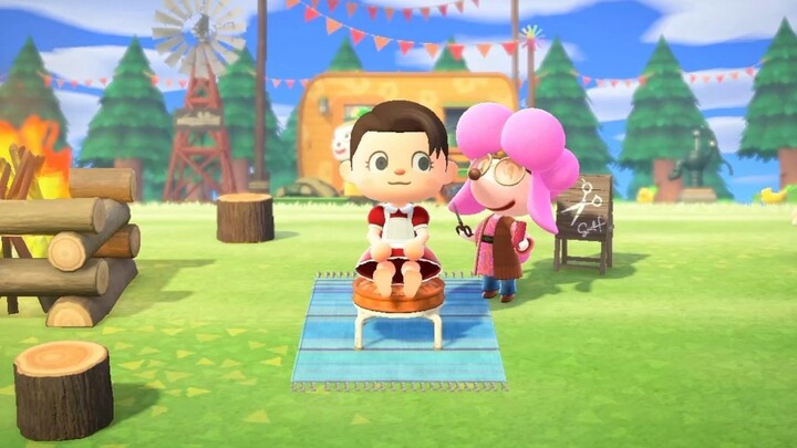[Game][Animal Crossing]Did I Get Xin Liu's Hairstyle?