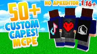 How To Get Custom Capes In MCPE 1.16+ | Without ApkEditor | 2021