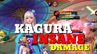 KAGURA INSANE DAMAGE / MLBB /TUTORIAL /GAMEPLAY