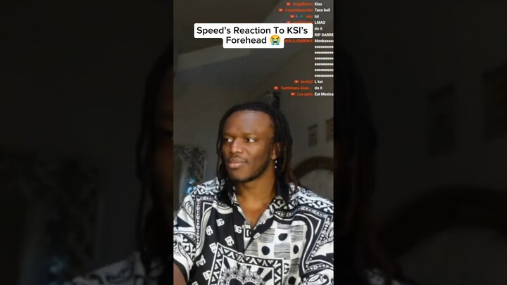 Speed’s Reaction To KSI’s Forehead 😭