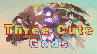 Three Cute Gods