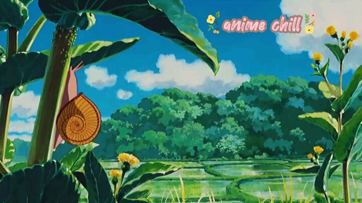 Những vd anime chill bình yên