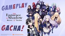 【First Play】Eminence in Shadow Gameplay & Gacha!