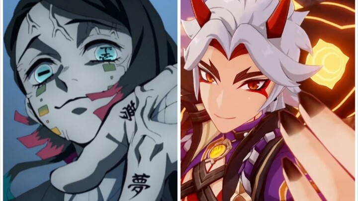 When you use Demon Slayer to open Genshin Impact