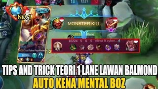 TIP & TRICK SUN VS BALMOND 1 LANE AUTO BRONZE DIA BOZ