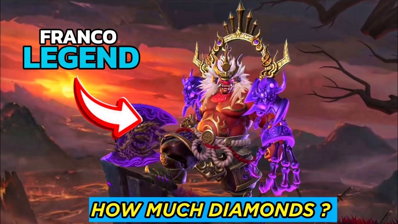 MLBB New Legend Skin: Franco – King of Hell is coming soon