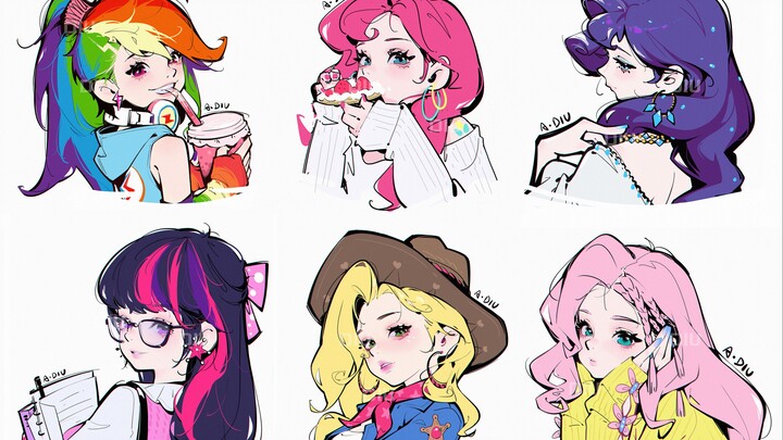 ภาพพิมพ์โปรไฟล์ม้าตัวเล็ก M6 วาดเสร็จแล้ว!