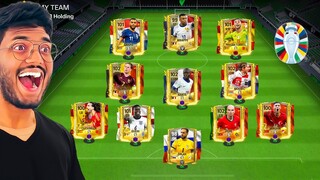 Full EURO MOMENTS Squad in FC MOBILE!