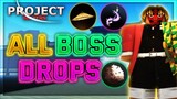 [Project Slayers] ALL Boss Drops & Drop Rates!!