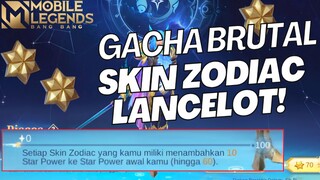 SPIN DARI POINT 0-100 DI SKIN ZODIAC LANCELOT❗TOTAL HABIS SEGINI!!