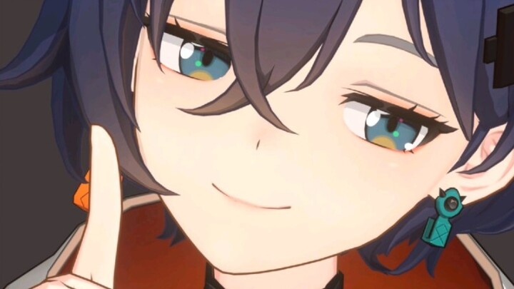 Brother, who taught you to cut your hair like this?