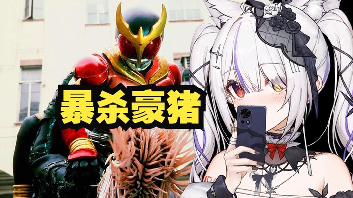 【氿氿】看假面骑士空我名场面，空我暴杀狂揍出生豪猪