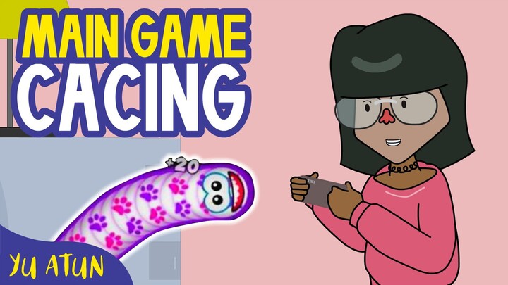 Paitun Main Game Cacing | Animasi Ngapak Yu Atun