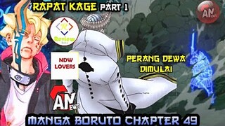 Boruto 49, Apa yg akan Terjadi ?| Rapat Kage NDWLovers, Review Bona dan Anews Part 1