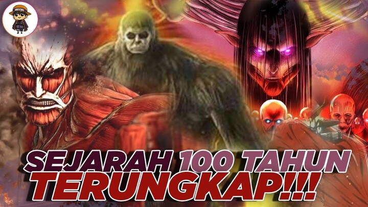 [100 Tahun] Sejarah Peradaban Attack On Titan Dalam 13 Menit
