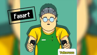 Fanart | Kehebatan Taro Sakamoto