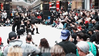 Very exciting, awesome, and very competitive, the only Chinese performance team at a local festival 