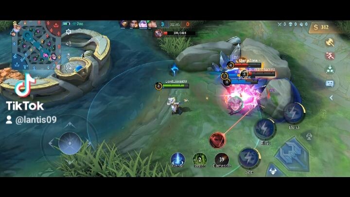 Harley on RG mode in Mobile Legends